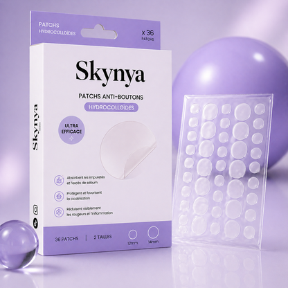 Patchs boutons hydrocolloïde
